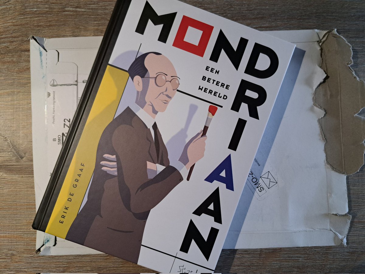 JurjenKvdHoek's tweet photo. Voor de map fijne post: Mondriaan, een betere wereld. Scenario en tekeningen Erik de Graaf. Uitgave Scratch Books, 2024.
#recensieexemplaar #kunststukje #blog #tumblr #strip #kunst #ErikdeGraaf #ScratchBooks
#terbespreking https://t.co/IuNVcws0Bu