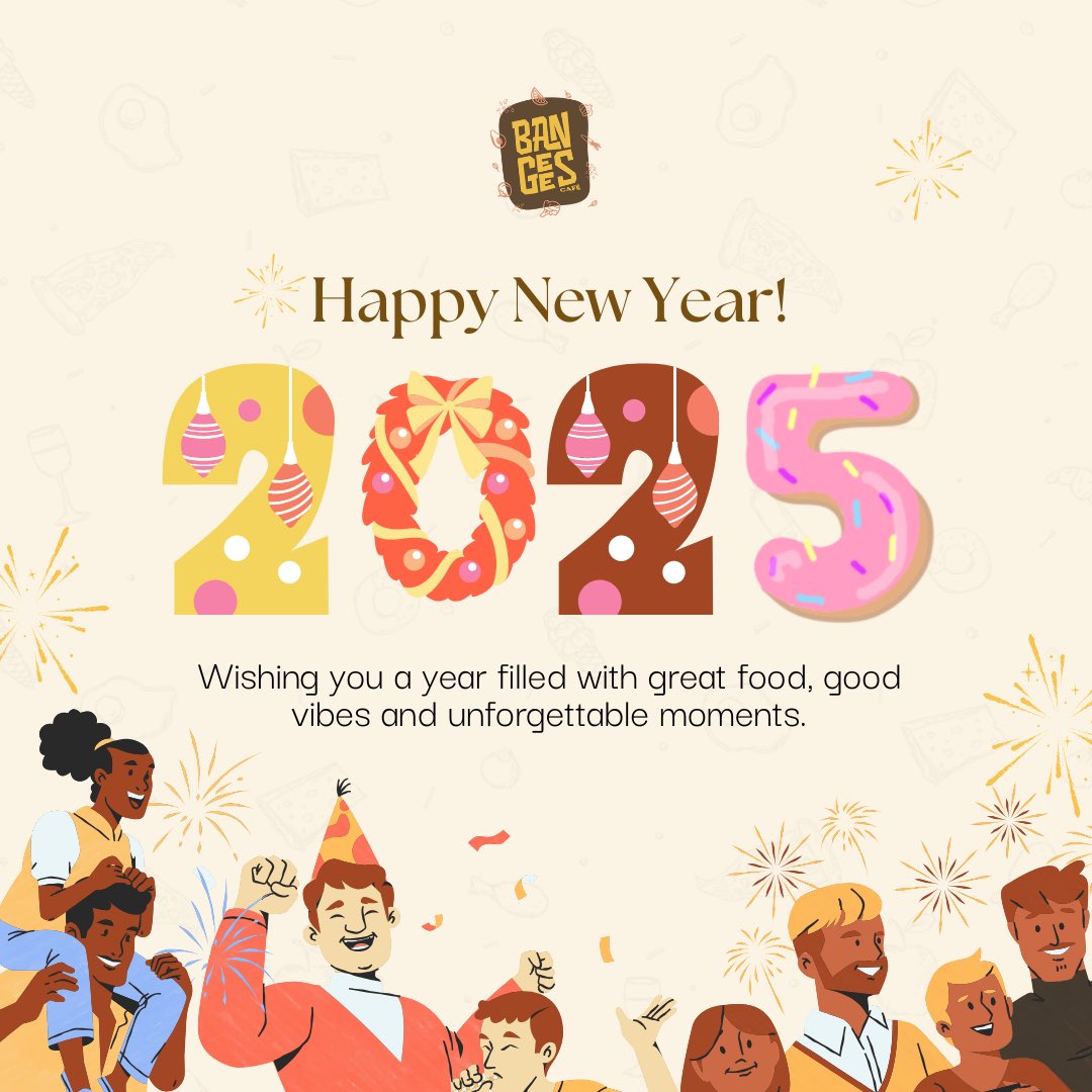 Better late than never!
Happy New Year from all of us at Bangees Café! Cheers to another year of great food, good vibes, and unforgettable moments!🥂