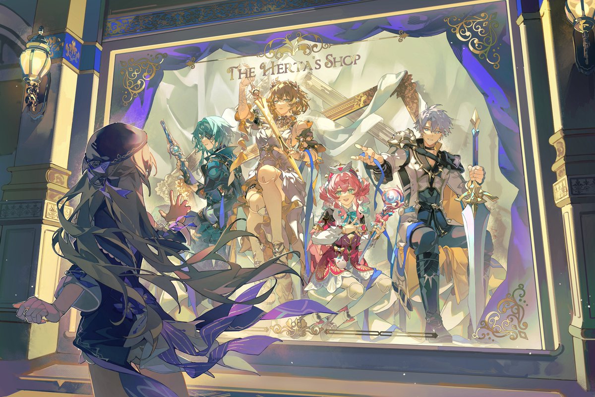 Heroes packed into a single display, who knows what will happen next? 
#TheInfiniteHerta #HSRStyle30 #HonkaiStarRail