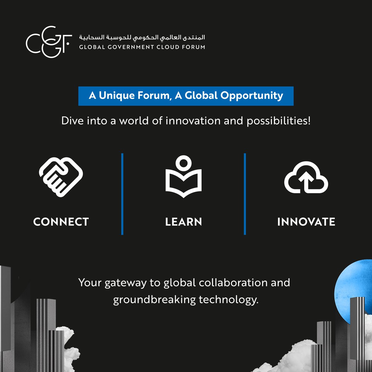 Hosted by <a href="/DESCofficial/">Dubai Electronic Security Center</a>  in collaboration with <a href="/WorldBank/">World Bank</a>, #GGCF2025 is your gateway to unmatched networking, learning, and collaboration. An exclusive platform to engage with global leaders and shape the future of government cloud technology

#GlobalGovCloud #CloudComputing