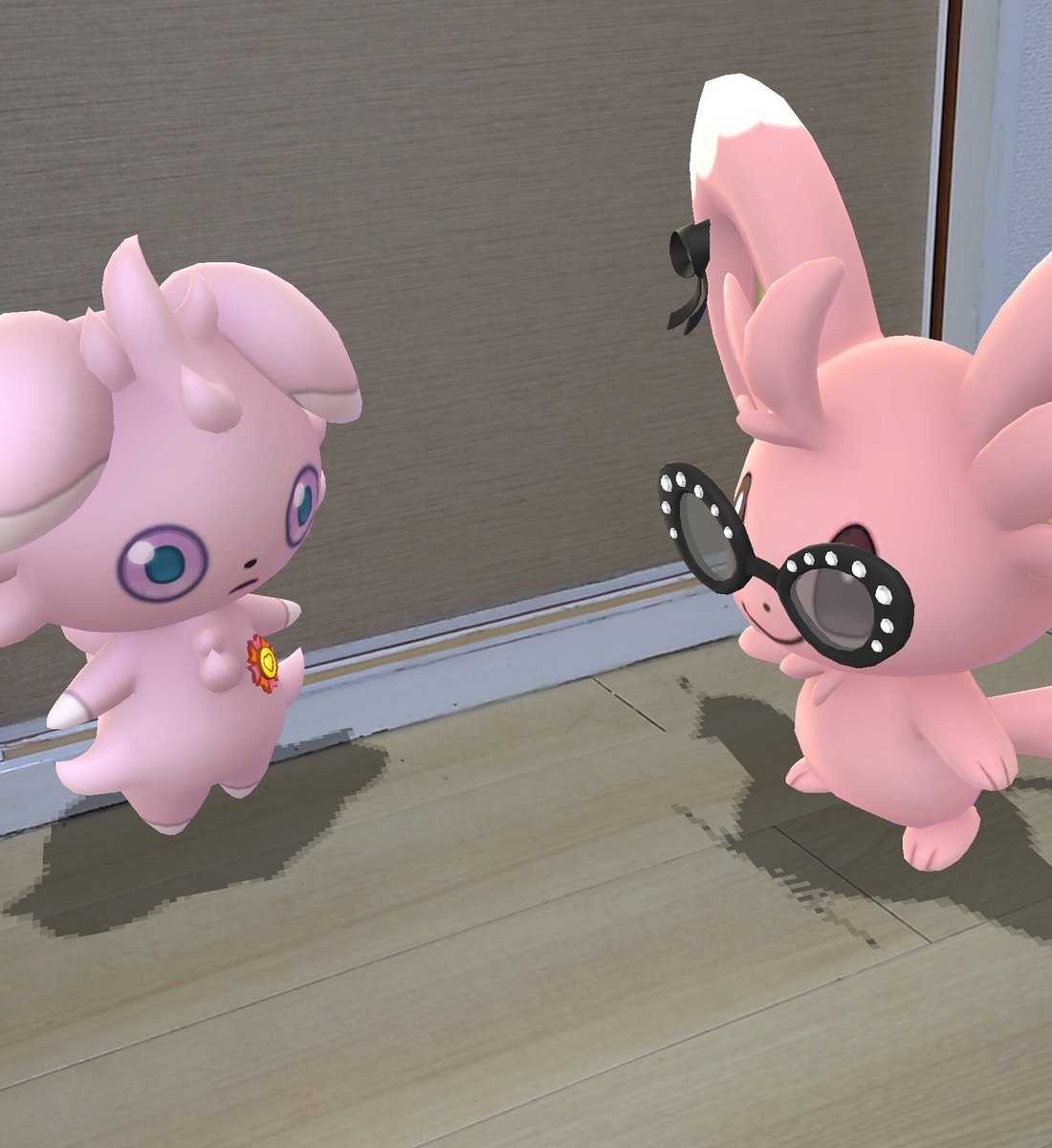 チラミチラーミィ ✾ ✾ ✾ ✾ ✾ ✾ ✾ ✾ ✾ ✾ チラーミィが出現