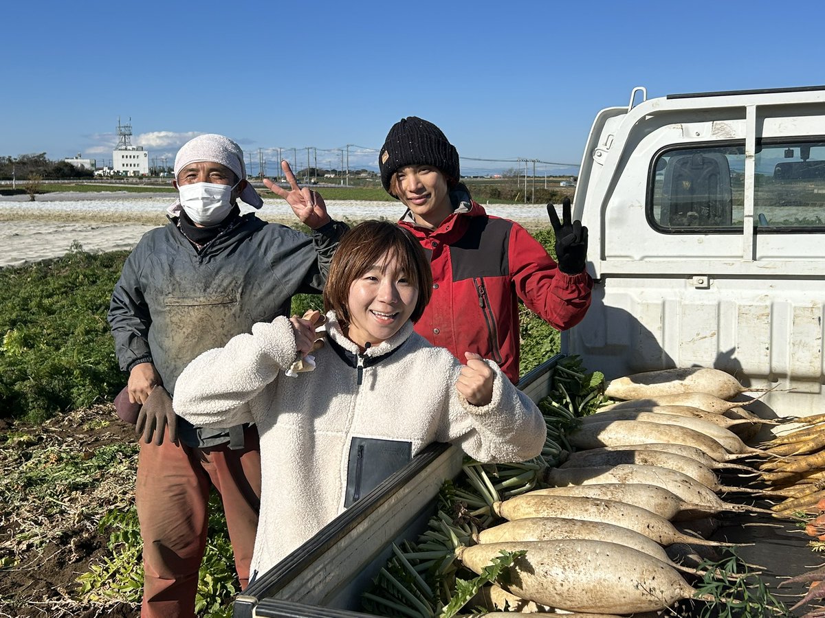 今日は三浦半島で、初めてのバイトでした！！楽しかったです！ 私