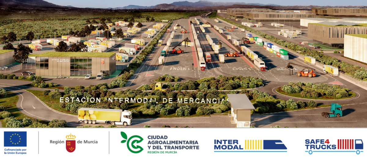 🚚 Safe4Trucks, un aparcamiento seguro para camiones en el tramo Murcia-Almería del corredor mediterráneo ☀️

El proyecto, cuya gestión apoyamos, comprende la construcción de más de 250 plazas en el ámbito de actuación de la ZAL de Murcia. #Proyectos #AyudasEuropeas #Transporte