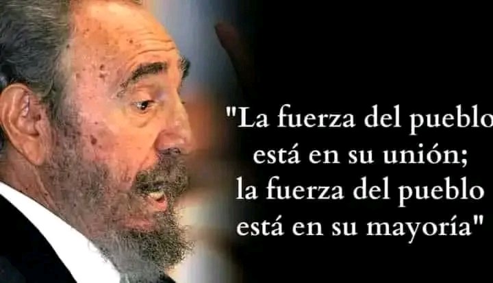 "Yo sé que cuando un pueblo está unido como este y tiene fe y tiene hombres que no lo van a traicionar, es un pueblo invencible; y que a la Revolución nada ni nadie podrá vencerla"  
Discurso pronunciado en Artemisa, 17 de enero de 1959
#LaHabanaViveEnMí