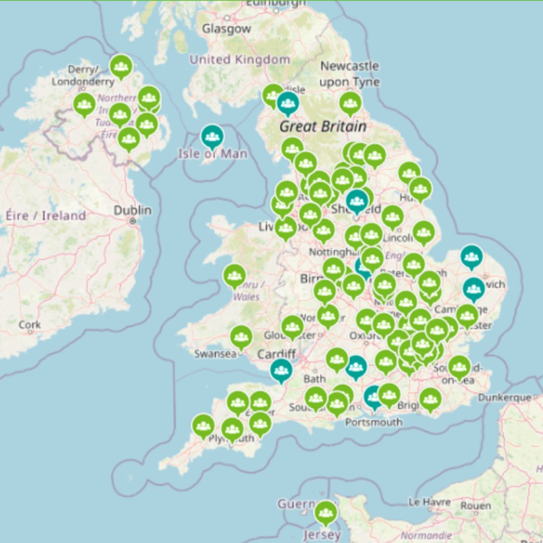 As well as receiving information and support from the DSA, parents and carers of children and young people who have Down’s syndrome can benefit from engagement with a local support group. 
📍You'll find a map of local support groups on our website, many of whom are affiliated to