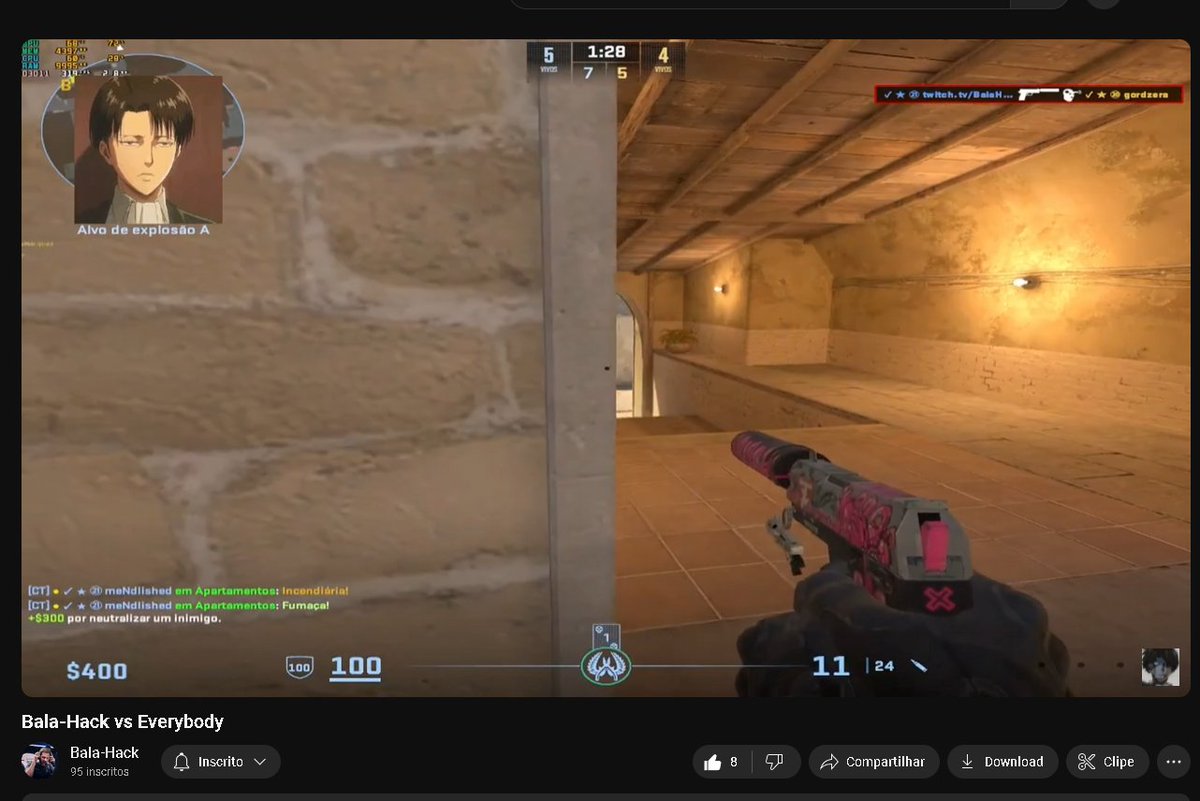 Meninao Simplismente  destruindo todo mundo  

GOAT BALA-HACK

youtube.com/watch?v=q1WivG…