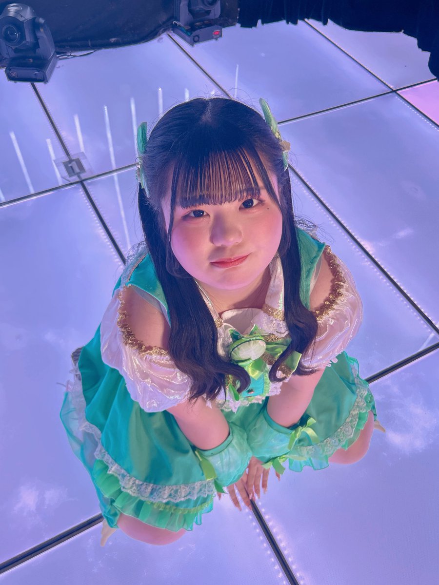 3度の飯とステージが好き❕💚 #デブアイドル #79kg #ぱるてぃに