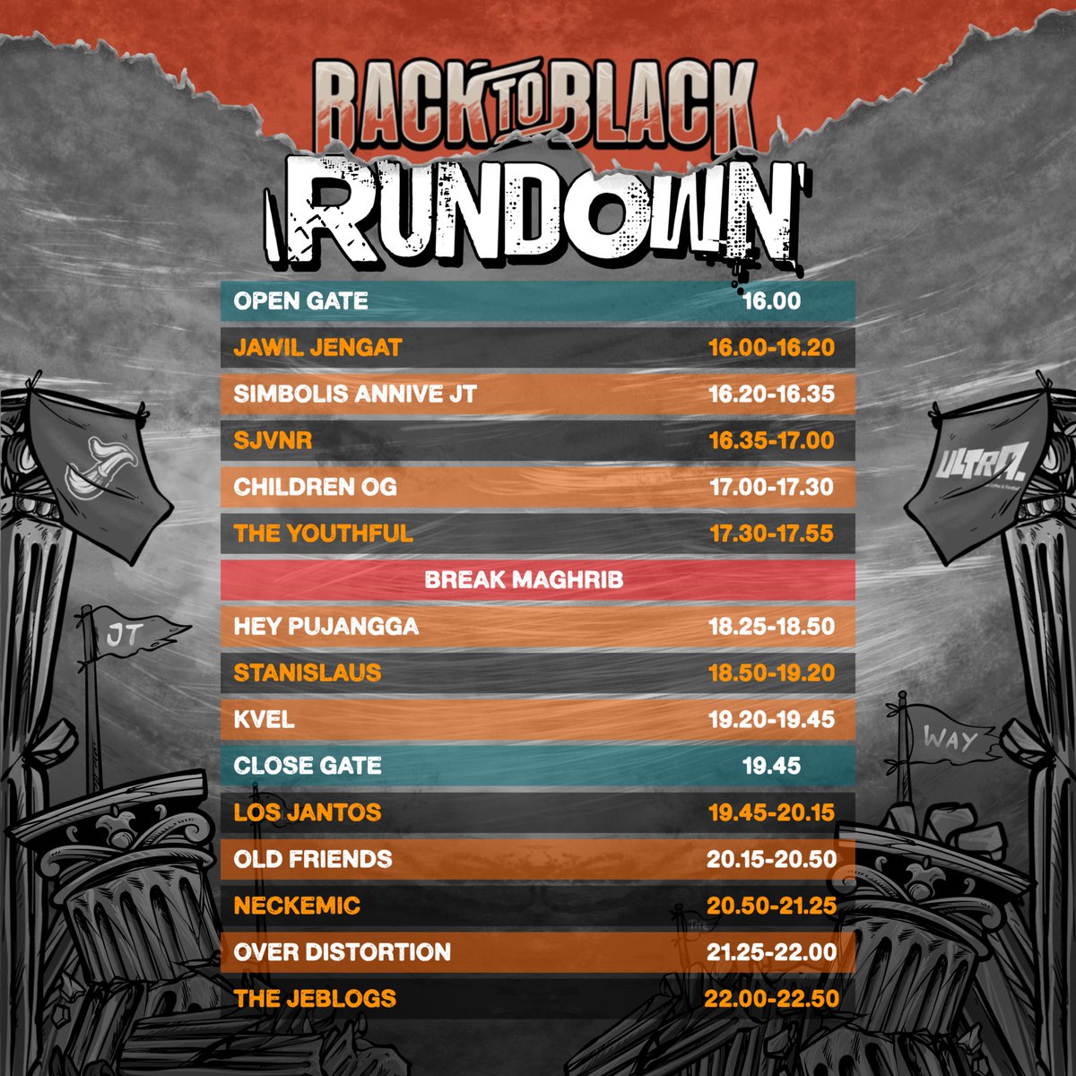 JakalTampil's tweet image. Akses masuk gratis dengan membeli merchandise
Pre Order Vol.1 KUOTA PENUH❌
Pre Order Vol.2 KUOTA PENUH ❌

Tidak tersedia ready stock merchandise dan tidak ada penjualan tiket on the spot. Hanya yang memiliki kartu akses yang diperbolehkan masuk ke area venue!