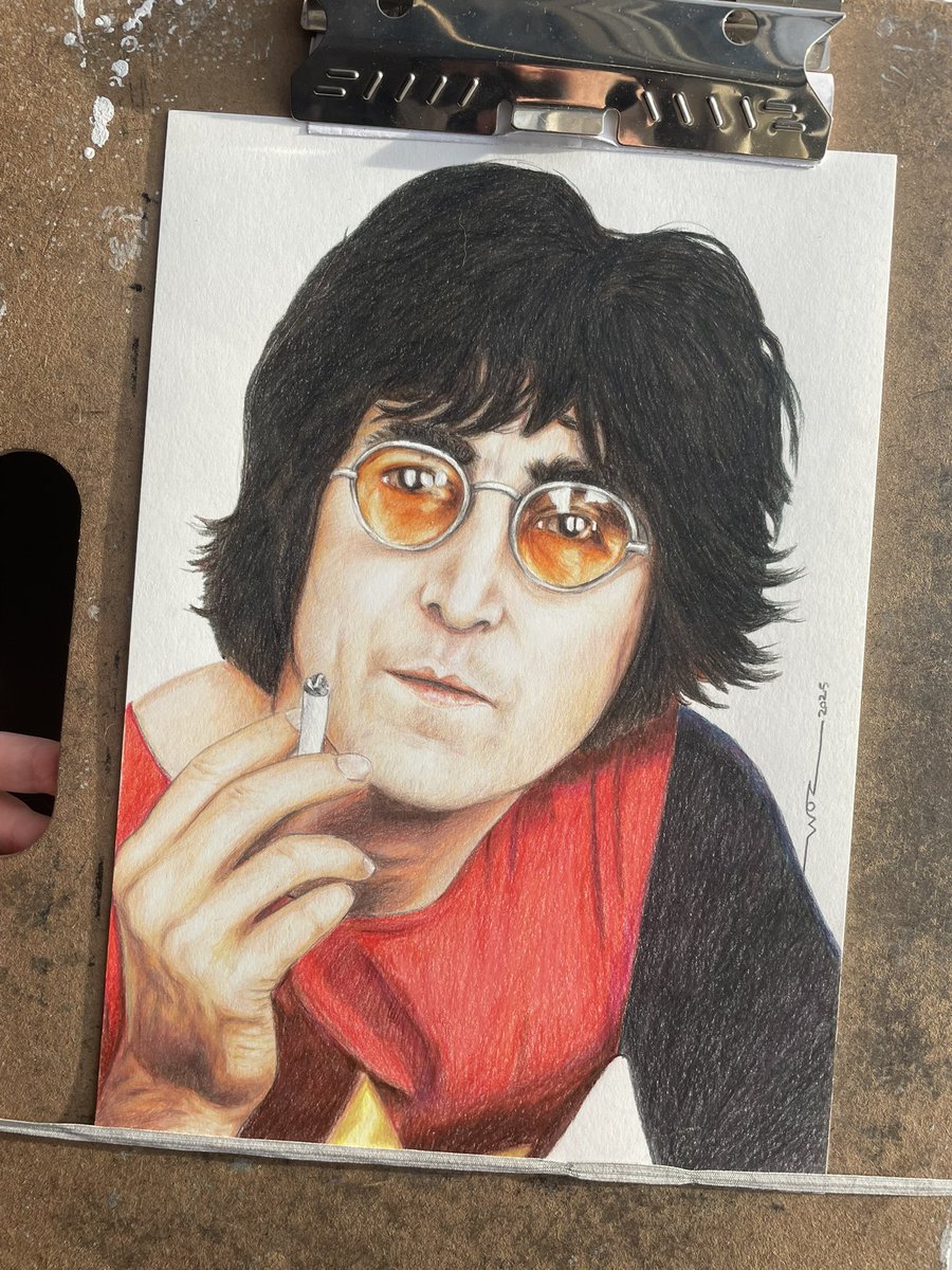 WOZ art Portraits (@wozartportraits) on Twitter photo My portrait of John Lennon drawn for. Music mad mate of mine 😁. I used a mix of <a href="/derwentart/">Derwent Art</a> pencils and <a href="/Hahnemuehle/">Hahnemühle FineArt</a> paper 👌. My portrait of John Lennon drawn for. Music mad mate of mine 😁. I used a mix of <a href="/derwentart/">Derwent Art</a> pencils and <a href="/Hahnemuehle/">Hahnemühle FineArt</a> paper 👌.