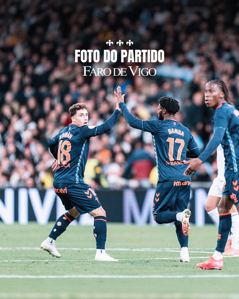 RCCelta's tweet photo. Contra vento e marea. Contra todo.

@Farodevigo ⋄ #RealMadridCelta https://t.co/MreLrOpG1x