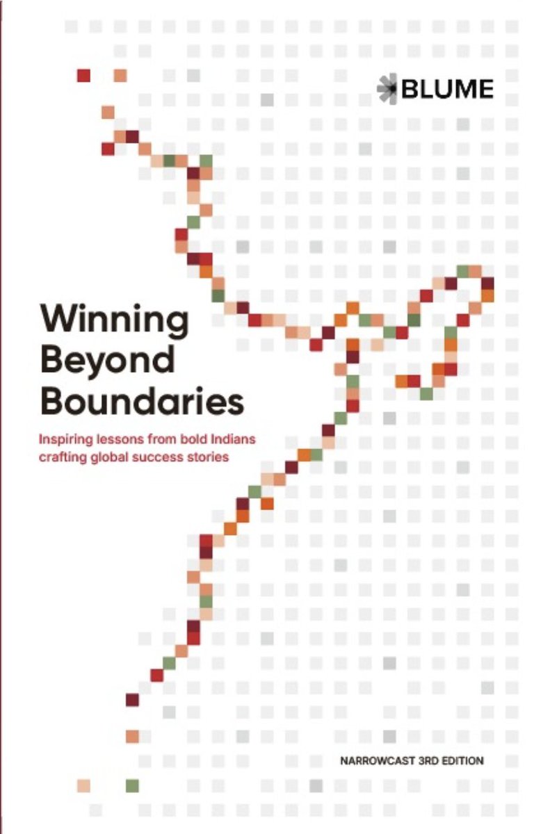 SeekingN0rth's tweet image. Goosebumpy moment!!

Today, I was reviewing the final edits in the chapter featuring lessons from @deeppurpled of @UltrahumanHQ and Akash Gupta of @GoGreyOrange for our annual publication—Narrowcast. And this tweet resurfaced (thanks to @vigneshjsarma).

Had full on goosebumps.…