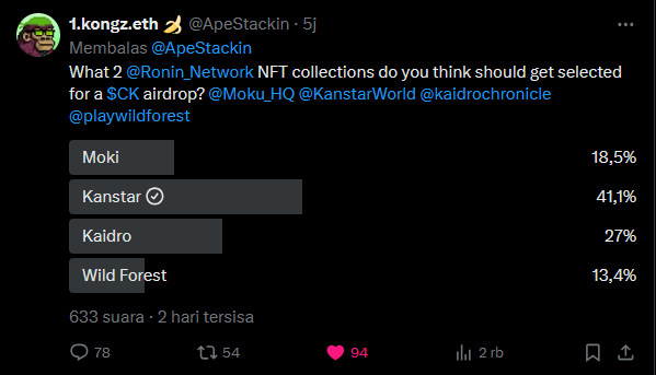 NOCTURxEPIDEMIC's tweet photo. 🚀 Fully supporting @KanstarWorld for the $CK airdrop! 
🌟 The Kanstar community is unmatched, and it's time to shine brighter than ever. Let's make it happen! 💪🐾 

Vote and show your love for Kanstar! WOOF🐶✨  

#Kanstar #Jihoz #Zentry #KindCreator #NFTCommunity #RoninCreator #AxieCreator #KIND #Ronin