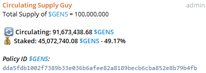 Genius Yield official tweet media