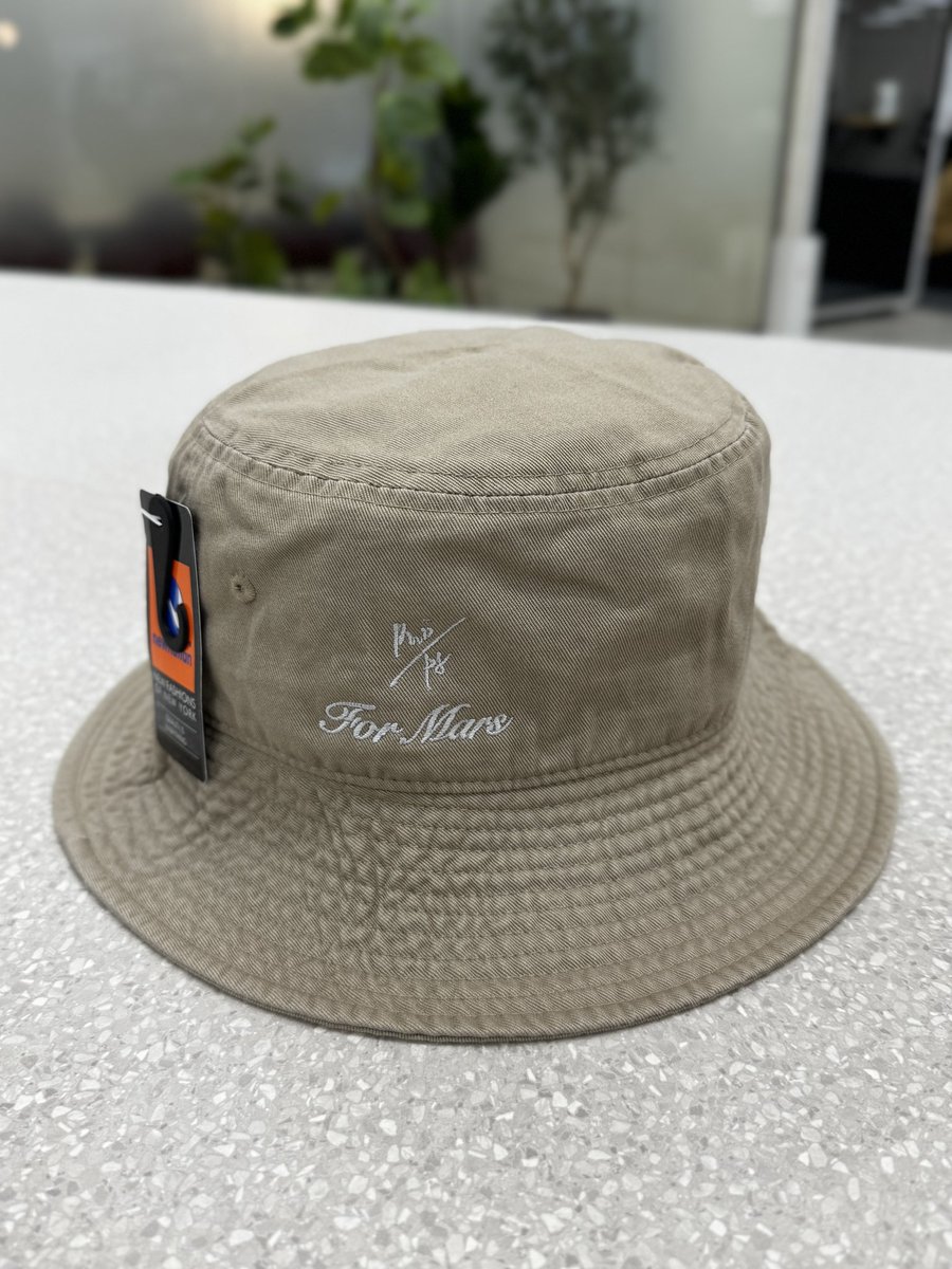 rajabrooke バケットハット　菊池 グッズ発表📣】 For Mars バケットハット カラー ブラック / カーキ