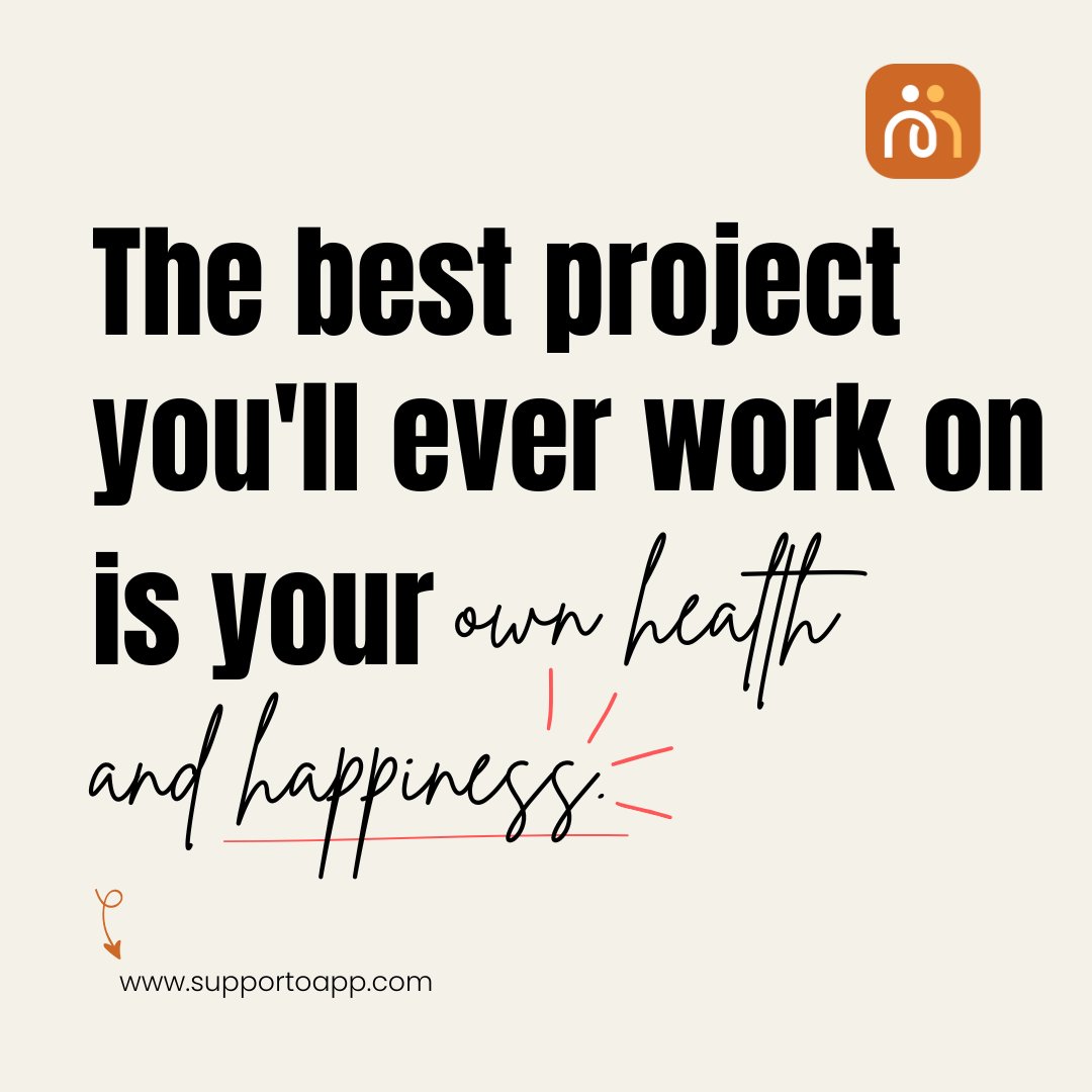 trysupporto's tweet photo. Work never ends-#projects, #deadlines, and the daily grind keep you busy. But the most important project you'll ever work on is YOU—your inner health and happiness. 
Unlike deadlines, this project is timeless. 

#InnerHealth #MentalWellness #trySupporto https://t.co/jb5AXGMXCs