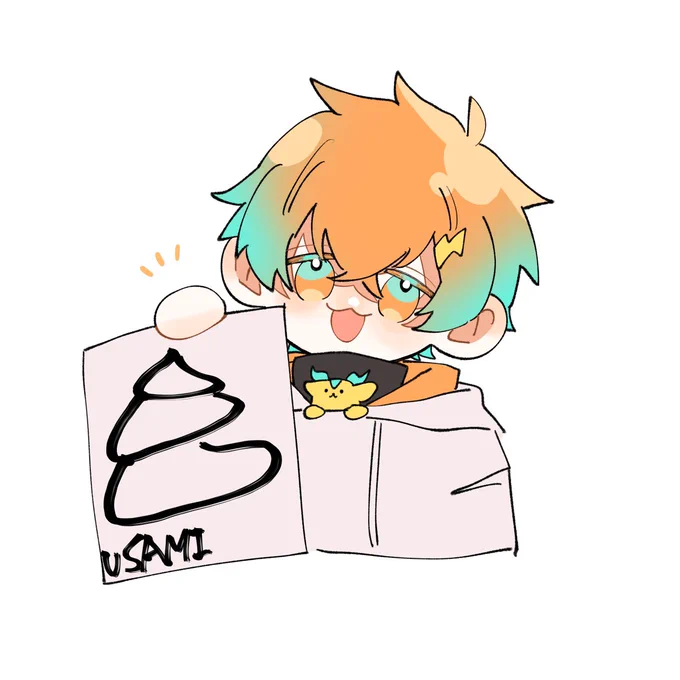 #ウサミアァァァァトゥとりあえずちまちま描いてたやつあげとくいつまでたっても小学生なすきだよ 