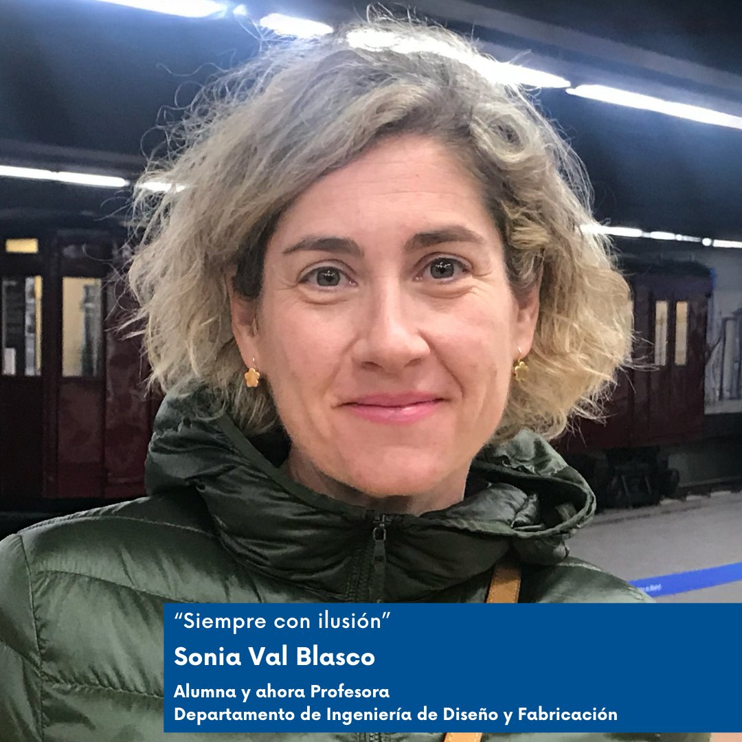 EINA Unizar (@einaunizar) on Twitter photo Muy orgullosos de #MujeresStem como Sonia Val Blasco, que comenzó su relación con la <a href="/EINAunizar/">EINA Unizar</a> como alumna y ahora es Profesora del Departamento de Ingeniería de Diseño y Fabricación. Muy orgullosos de #MujeresStem como Sonia Val Blasco, que comenzó su relación con la <a href="/EINAunizar/">EINA Unizar</a> como alumna y ahora es Profesora del Departamento de Ingeniería de Diseño y Fabricación.