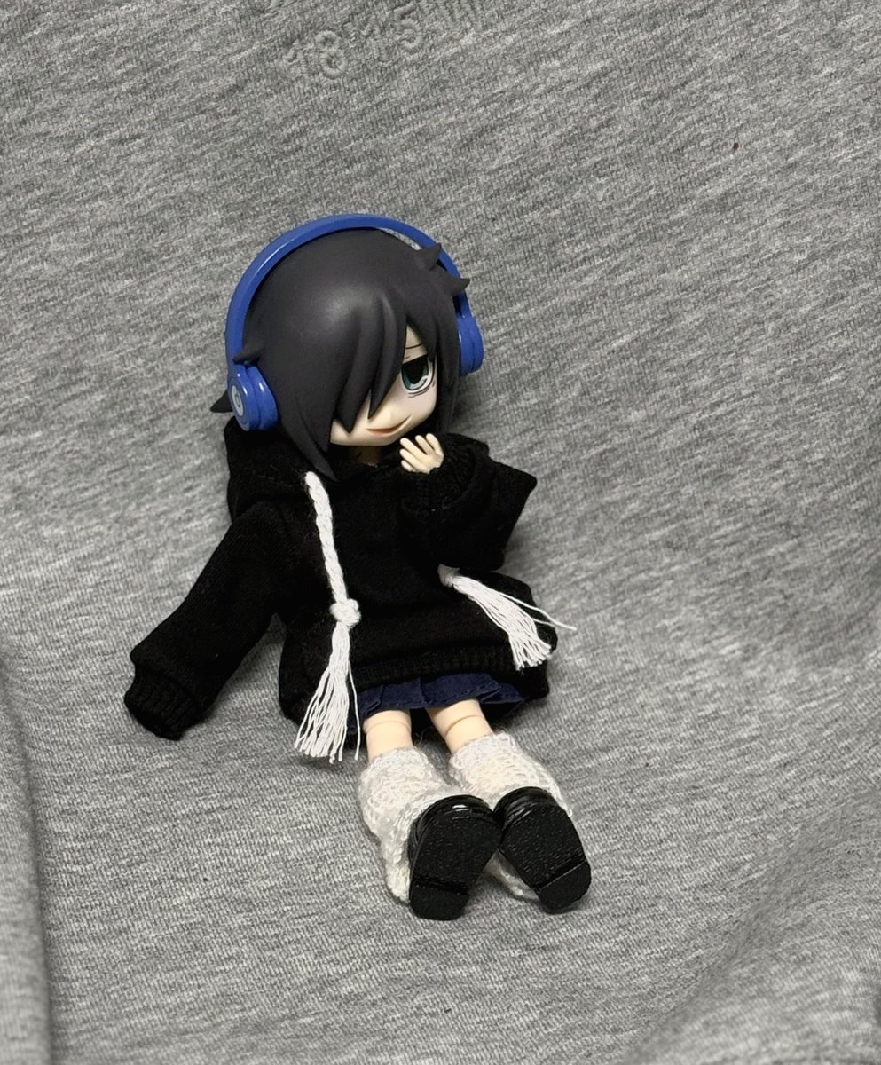 XIAOHEI_W30's tweet photo. #TomokoKuroki #tomoko #Watamote 
🖤🩶🤍💙 https://t.co/2DZvlyGz07