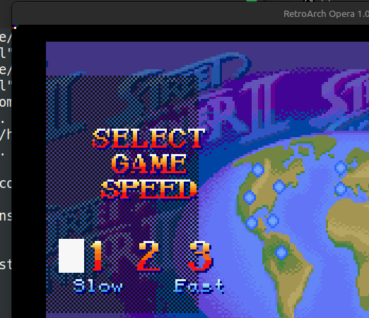 _trapexit's tweet image. I believe I figured out why this happens on Super Street Fighter 2 Turbo for the #3DO in Opera.

Now to figure out a good way to fix it.