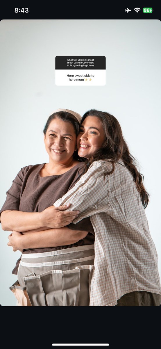 EjimaKurumi's tweet photo. Jasmin witj Mom nakakamiss kayo πππ
#JodiStaMaria IG story update #LavanderFields https://t.co/Kbgc162xjX
