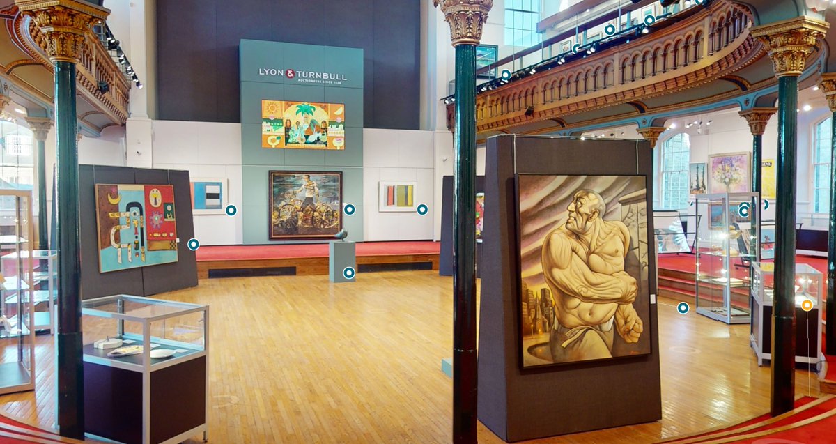 Viewing of our January 2025 #ContemporaryArt auction &amp; The Ski Sale has opened in #Edinburgh! Stop by to explore the fine range of works of art on display.

Unable to make it to Edinburgh? Explore the sales online through this virtual tour: lyonandturnbull.com/stories/virtua…