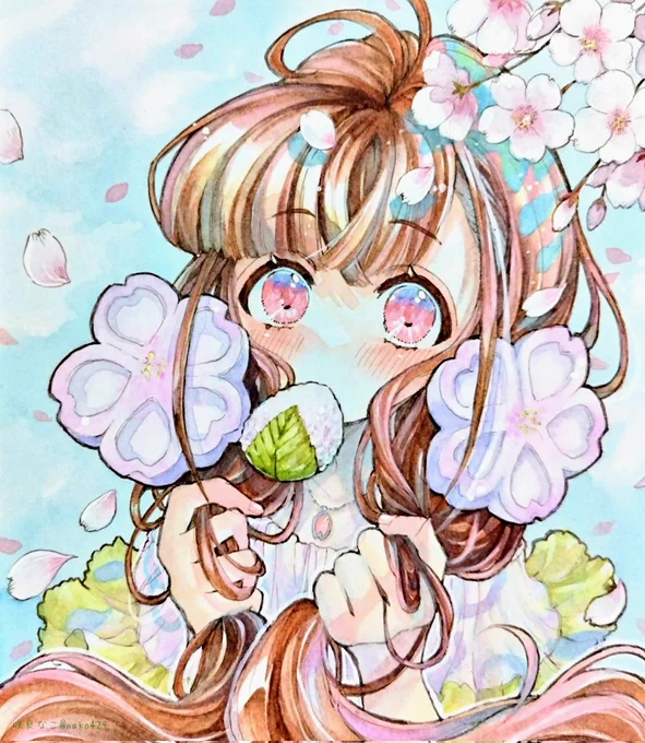 最近このタグがよく流れてきて、春の暖かさを感じさせてくれる 感謝の代わりに私も桜を流そう〜 #真冬だけど敢えて桜の画像を貼る見た人もやってねお願い