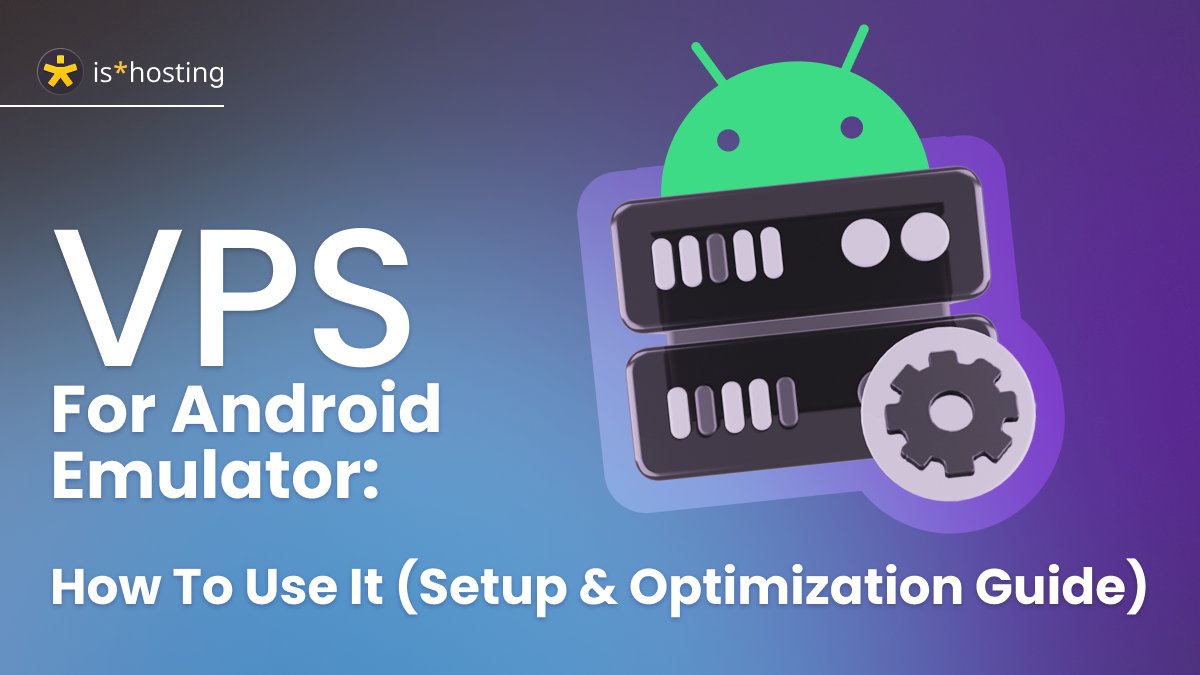 ishostingcom's tweet image. ⚙️ How to Use an Android Emulator on VPS: Setup & Optimization
#VPS for Android emulator setups offer enhanced performance and remote access. Learn how to set up, optimize, and troubleshoot for seamless #Android app use.
#androidemulator
eu1.hubs.ly/H0fvwmp0