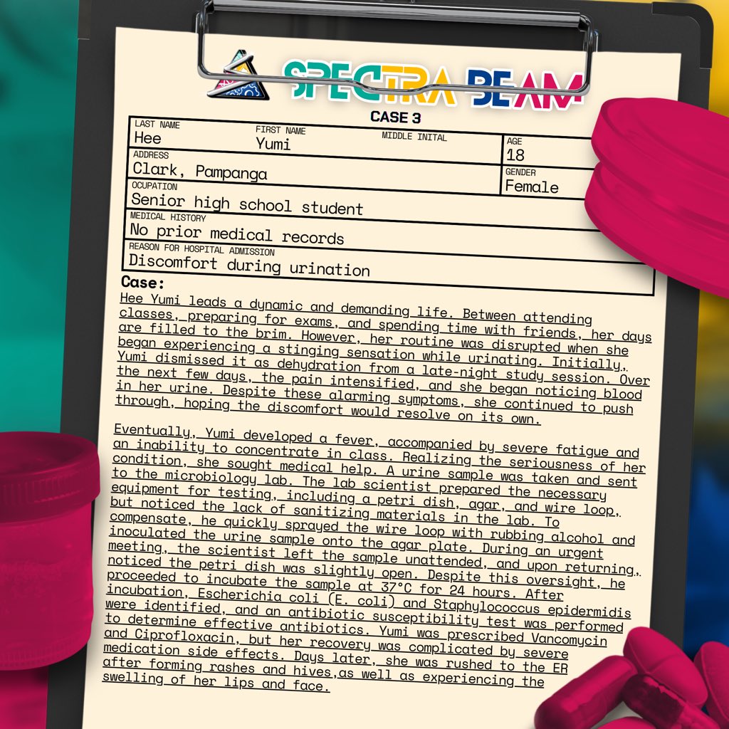 SPECTRABEAM_'s tweet photo. Make sure to register for the SPECTRA BEAM Chronicles: Case Study Competition with the theme Healthcare: Intertwined Biomedical Engineering and Medicinal Chemistry in Addressing Healthcare Issues🩺

REGISTRATION FORM:
https://t.co/EWVpxzIbig https://t.co/3MMndIiXLV