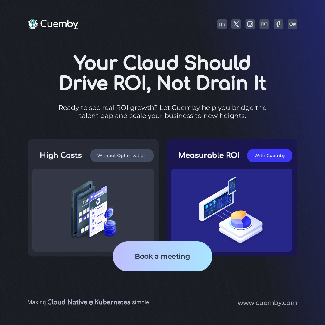 cuemby's tweet image. 💡 75% of organizations struggle to measure cloud ROI effectively. 

Companies that measure operational efficiency and business agility see faster innovation and growth.

🔗 Book a consultation: bit.ly/48MCmiw

#cloudstrategy #CloudAutomation #cloudoperations #cost