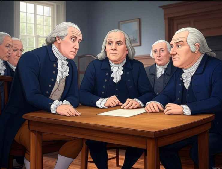 ProfMJCleveland's tweet image. "NO, a President cannot amend the constitution by tacking a notice on a cherry tree."