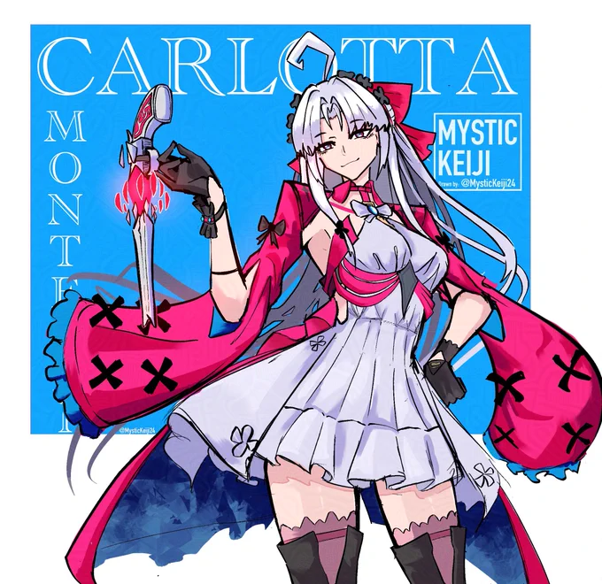 I finally drew Carlotta #WutheringWaves #Carlotta