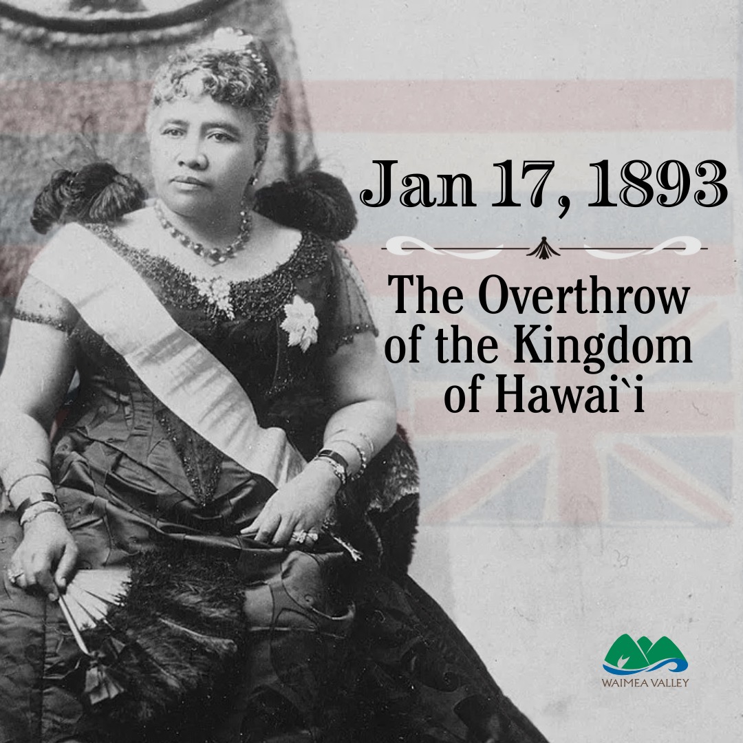 Today, we remember January 17, 1893 — the day the Hawaiian Kingdom was overthrown. Let’s honor this legacy by learning, reflecting, and standing in solidarity with Native Hawaiians in their ongoing journey for justice and sovereignty.
#WaimeaValley #WhereHawaiiComesAlive