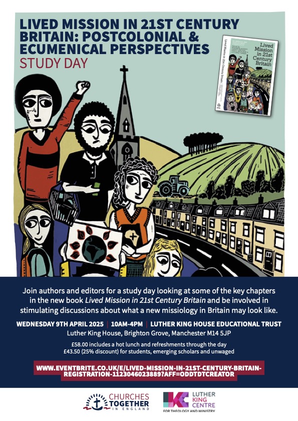 Join the authors and editors of 'Lived Mission in 21st Century Britain for a study day in April at LKC! Spaces are limited, so book as soon as possible: eventbrite.co.uk/e/lived-missio…