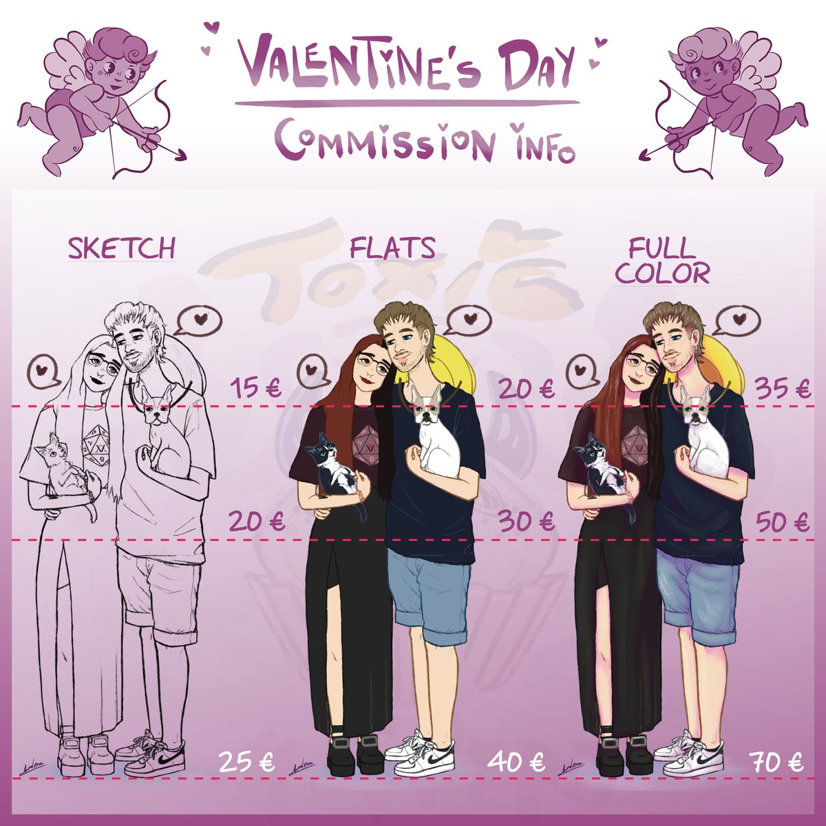 toxicmuffin_'s tweet photo. 💘Well... Valentine's Day is just around the corner!!!💘
So if you don't have a plan of what to get your loved one I am here to help you!!! Hehe 😋(if you want to make a self gift don't worry I will also be at your disposal) https://t.co/xqUGXgFqYs