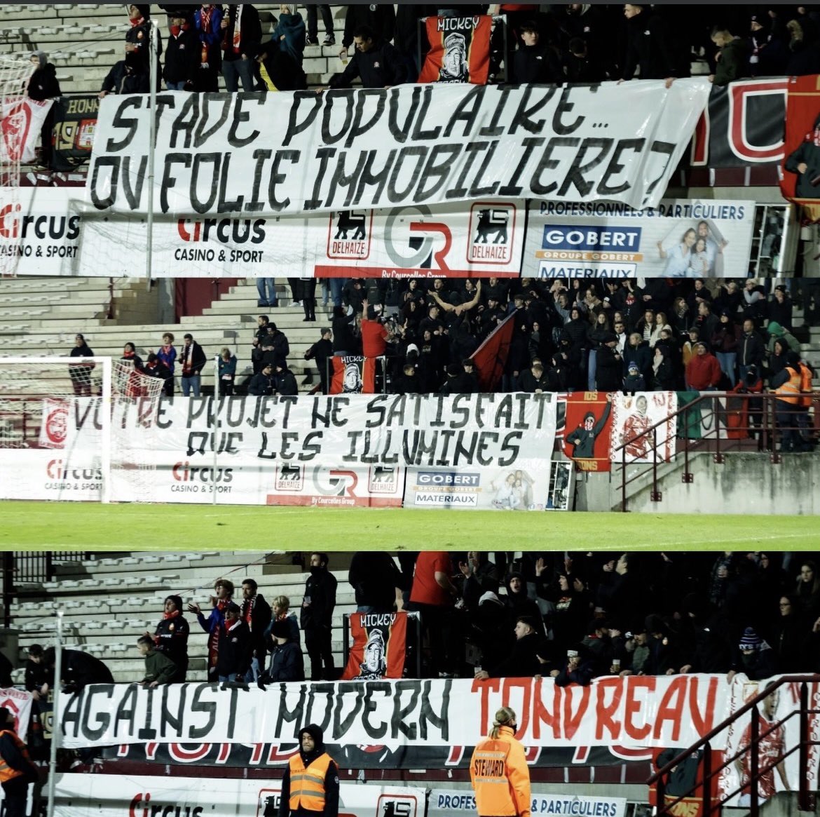 luca_cfc_'s tweet photo. 🚨Appel à tous les supporters de l'Albert !🚨

Le projet des nouvelles "tribunes"du stade Tondreau est un problème pour notre club et notre ville. 

Voici un thread pour vous expliquer comment envoyer une réclamation à la ville.

Il est temps d’agir !👇

#Mons #RAECMons https://t.co/tnkuJklUDX