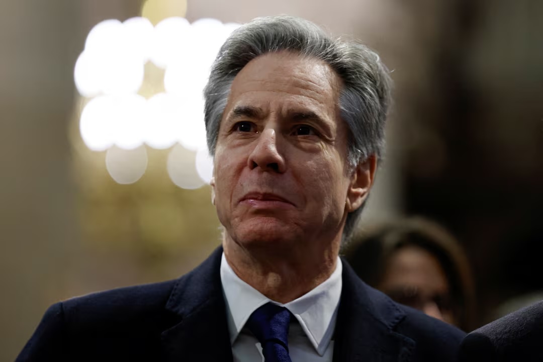 We are concerned that two journalists were removed yesterday from Secretary of State Anthony Blinken's final press conference. While we do not condone the interruption of the press conference, forcibly removing the reporters undercuts the United States' support for freedom of the