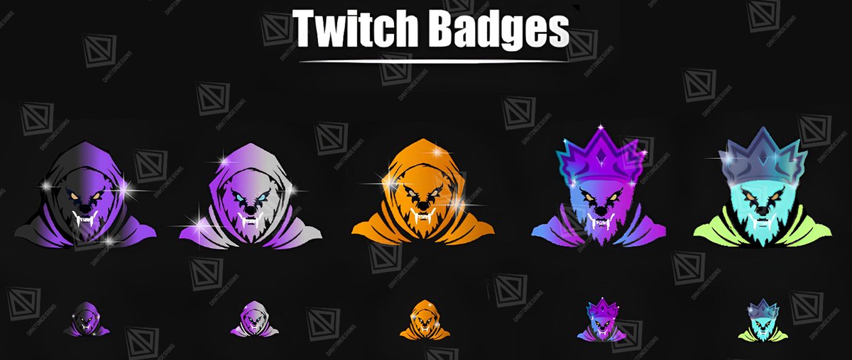 DesignerDaxton's tweet image. Just made these sick sub badges and emotes for my awesome client @QFO_Beast Check him out guys!! 😎😊

Hit me up 📥 if you need some dope graphics!