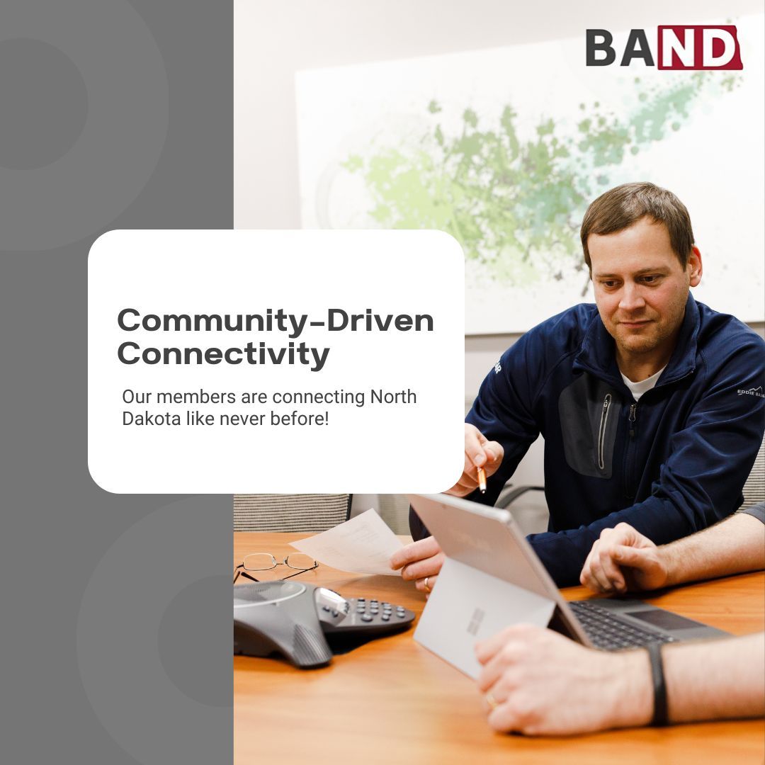 Our 15 cooperatives and small commercial telecom companies are working tirelessly to ensure that every North Dakotan has access to the connectivity they need to succeed.

To learn more about our dedicated members and their work, visit buff.ly/4czCnYc

#BANDND
