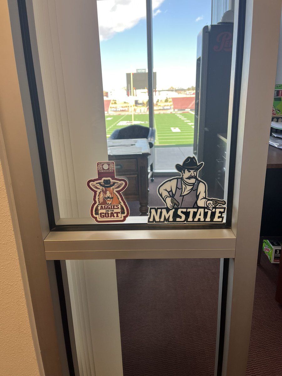 My GOAT greets me every time I walk in my office.