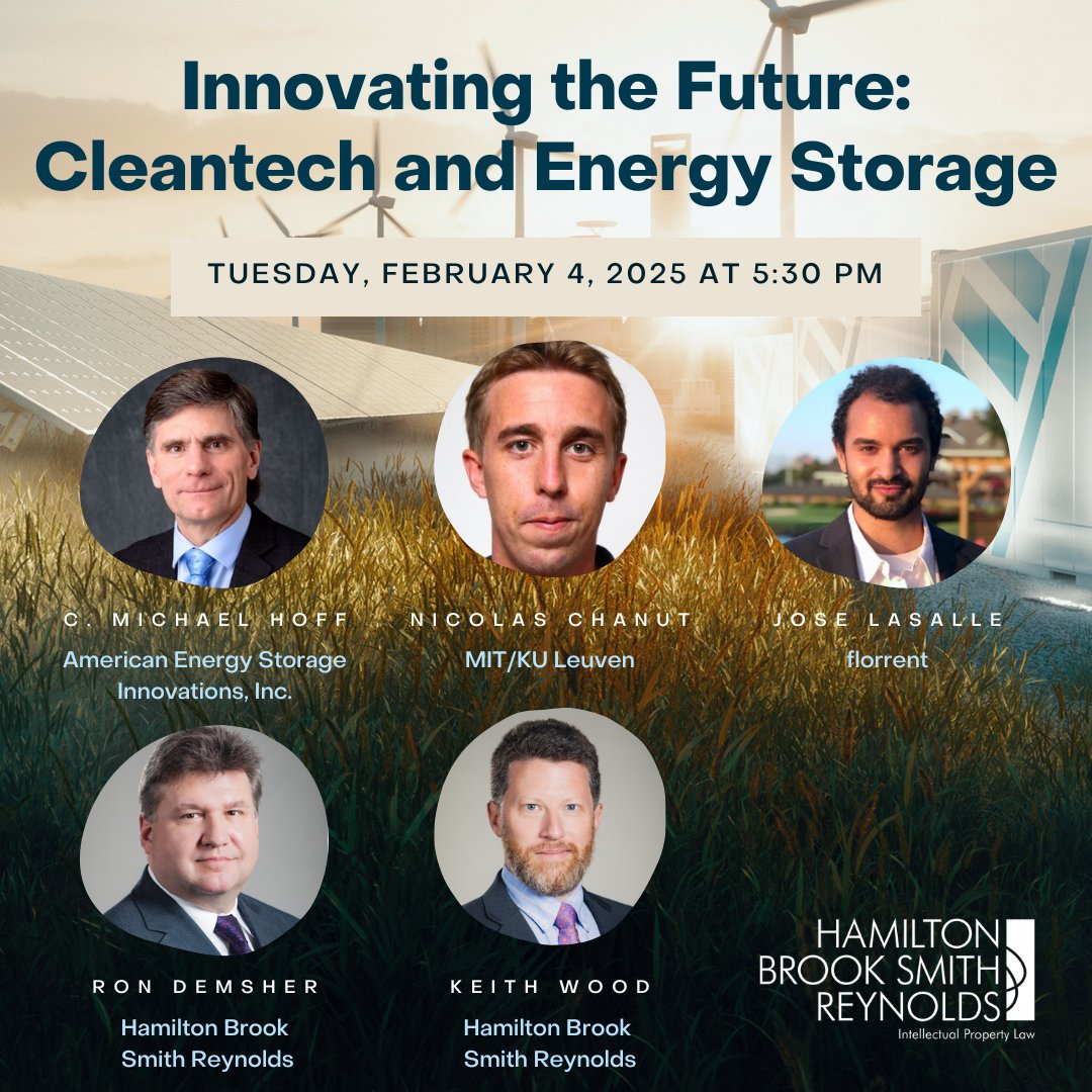 Join us for a panel discussion on the latest innovations, strategies, and successes in cleantech and energy storage!  At the CIC Cambridge, 1 Broadway, 5th Floor - Havana Room or Online. Tuesday, February 4, 2025, at 5:30 PM lnkd.in/enkTQXk8