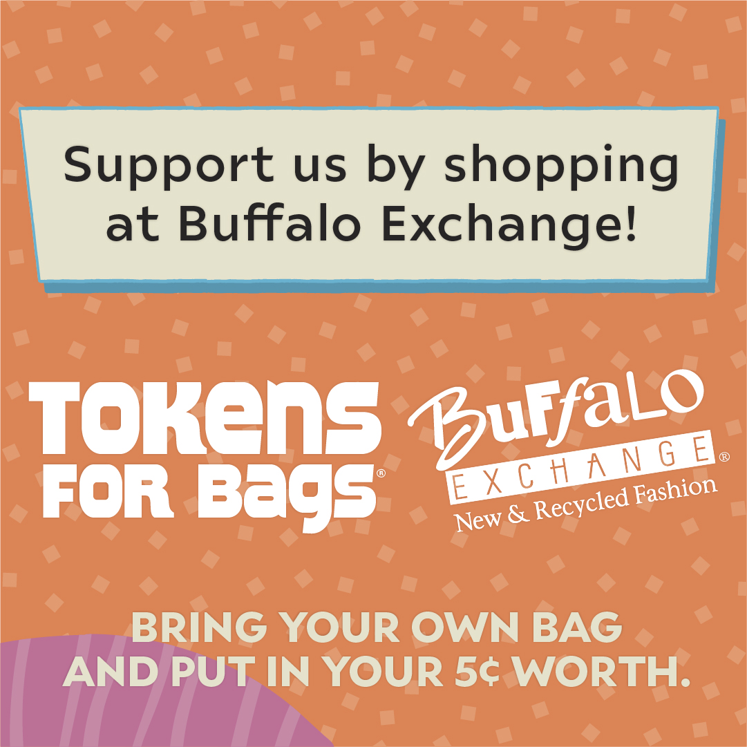 Caritas of Austin is a recipient of the @BuffaloExchange Tokens for Bags® program from Jan to June 2025.
 
Shoppers get a 5-cent token to donate to local charities with each purchase. Shop and drop us a token!

#CaritasofAustin #TokensforBags #BuffaloExchange