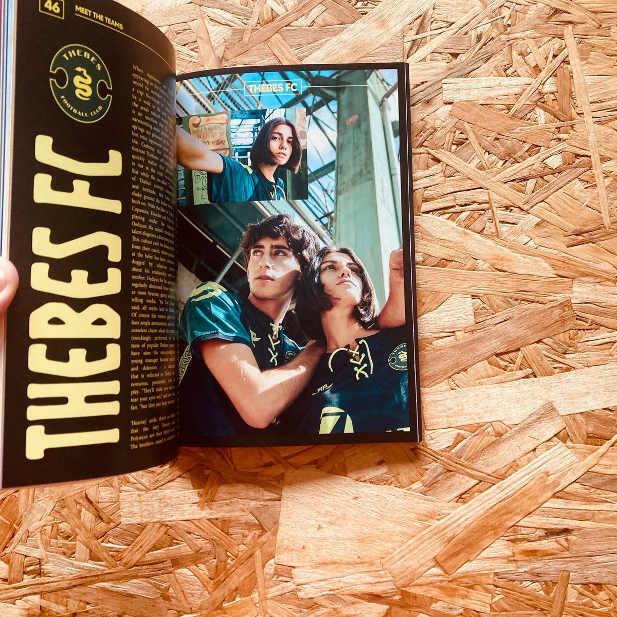 𝐍𝐄𝐖 | HELLENIC LEAGUE OF CHAMPIONS FINAL PROGRAM by <a href="/icarus_football/">Icarus Football</a> 

The matchday program sold to spectators at the Hellenic League of Champions final between Troy City and Mycenae, excavated from the foot of Mount Olympus

🛒 stanchionbooks.com/products/helle…