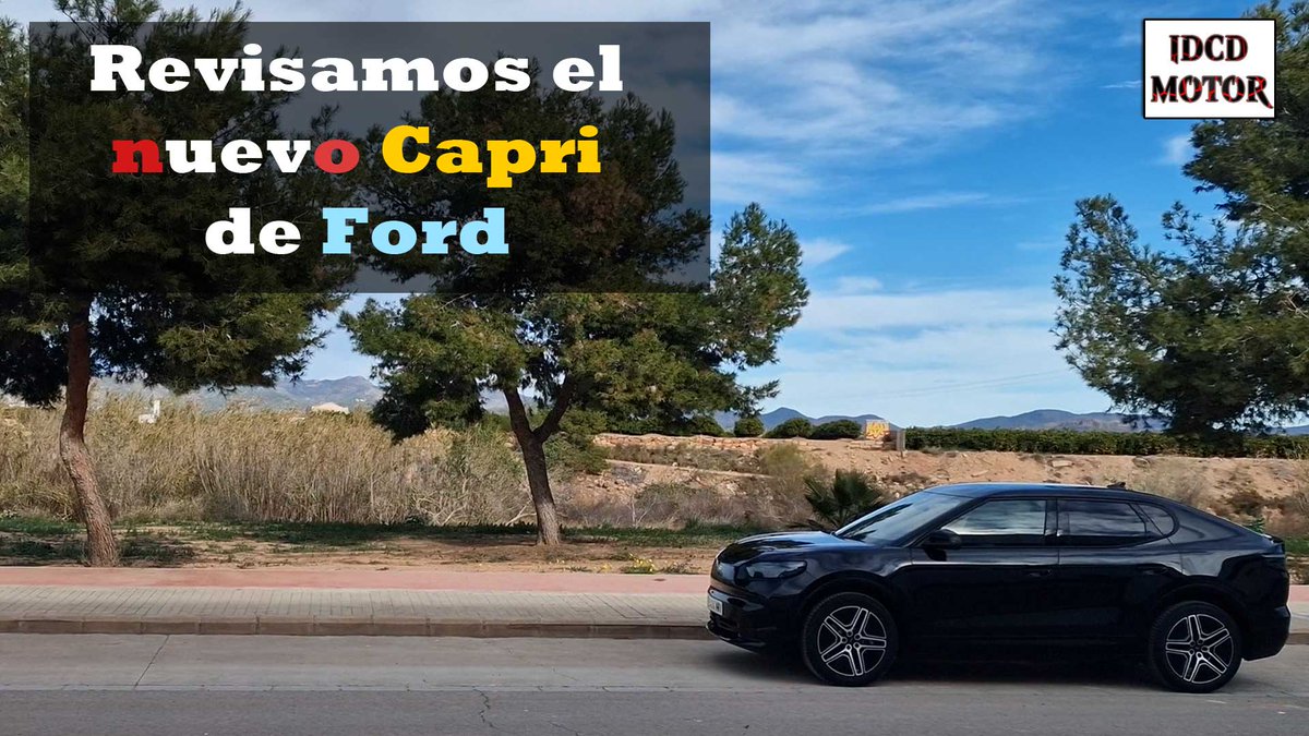 IdcdMotor's tweet photo. Revisamos el nuevo Ford Capri eléctrico
https://t.co/DfpBP3DoF6
@FordSpain  @Ford  #FordCaprieléctrico
Mientras vamos recuperando el ritmo tras la dana, tenemos nuevo video. https://t.co/HMkkpBQ1rs