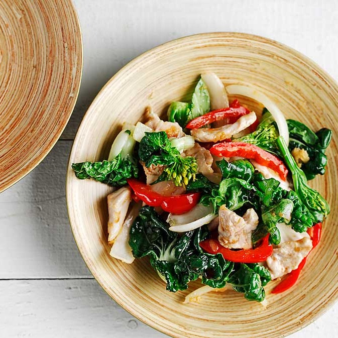 DID YOU KNOW?
Canola's high smoke point makes it perfect for high-temperature cooking like stir-fries!

https://canolainfo/cooking-with-canola-oil/additional-info/
