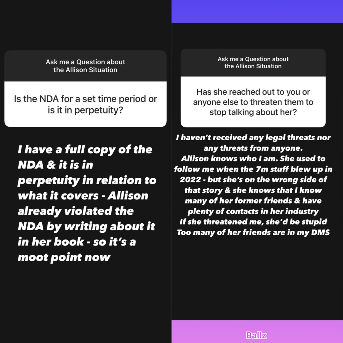 with_ballz's tweet photo. Here are all the questions I think #katiejoy asked her self in regards to THE Allison

#woacb #allisonholker #StephenBoss #twitch #RIP https://t.co/7ZW3ZH4dct