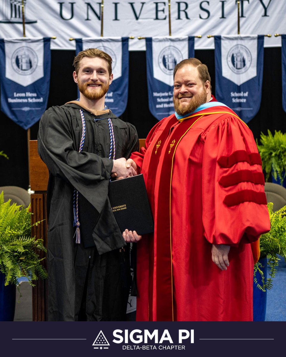 Special congratulations to John Seyda who earned his MBA from <a href="/monmouthu/">Monmouth University</a> this week! Very proud of you, Seyda. Good luck!

#MonmouthGrad25 #Classof2025 #HawkFamily #MonmouthUniversity #MonmouthU #Monmouth #SigmaPi #ΣΠ #Owls #WhyIBelieve