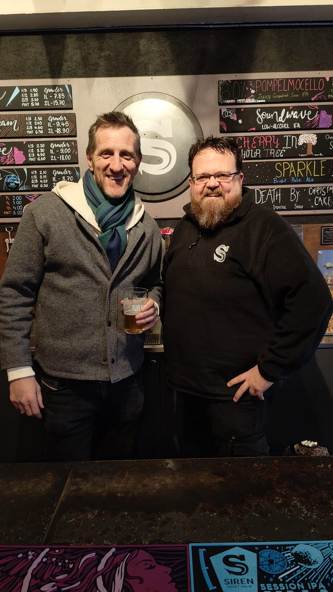 Gavin Cooper (@dangeruxb_ncfc) on Twitter photo Chuffed to meet <a href="/WillGreenwood/">Will Greenwood</a> today who popped in to the <a href="/SirenTapYard/">Siren Tap Yard</a> for a refreshing pint of <a href="/SirenCraftBrew/">Siren Craft Brew</a> Sparkle! #legend #rfu #EnglandRugby #CraftBeer Chuffed to meet <a href="/WillGreenwood/">Will Greenwood</a> today who popped in to the <a href="/SirenTapYard/">Siren Tap Yard</a> for a refreshing pint of <a href="/SirenCraftBrew/">Siren Craft Brew</a> Sparkle! #legend #rfu #EnglandRugby #CraftBeer