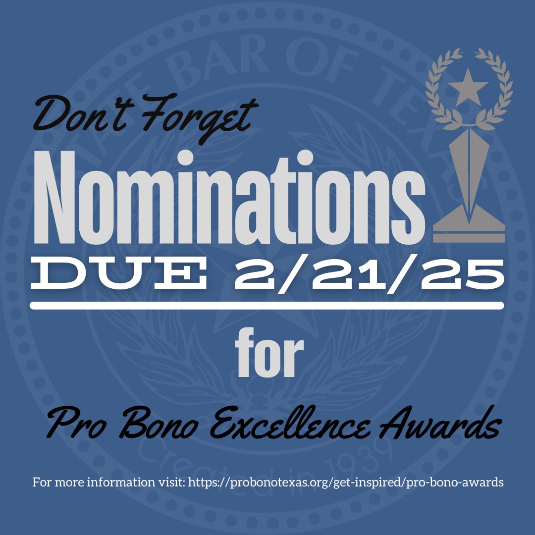 Pro Bono Texas tweet media