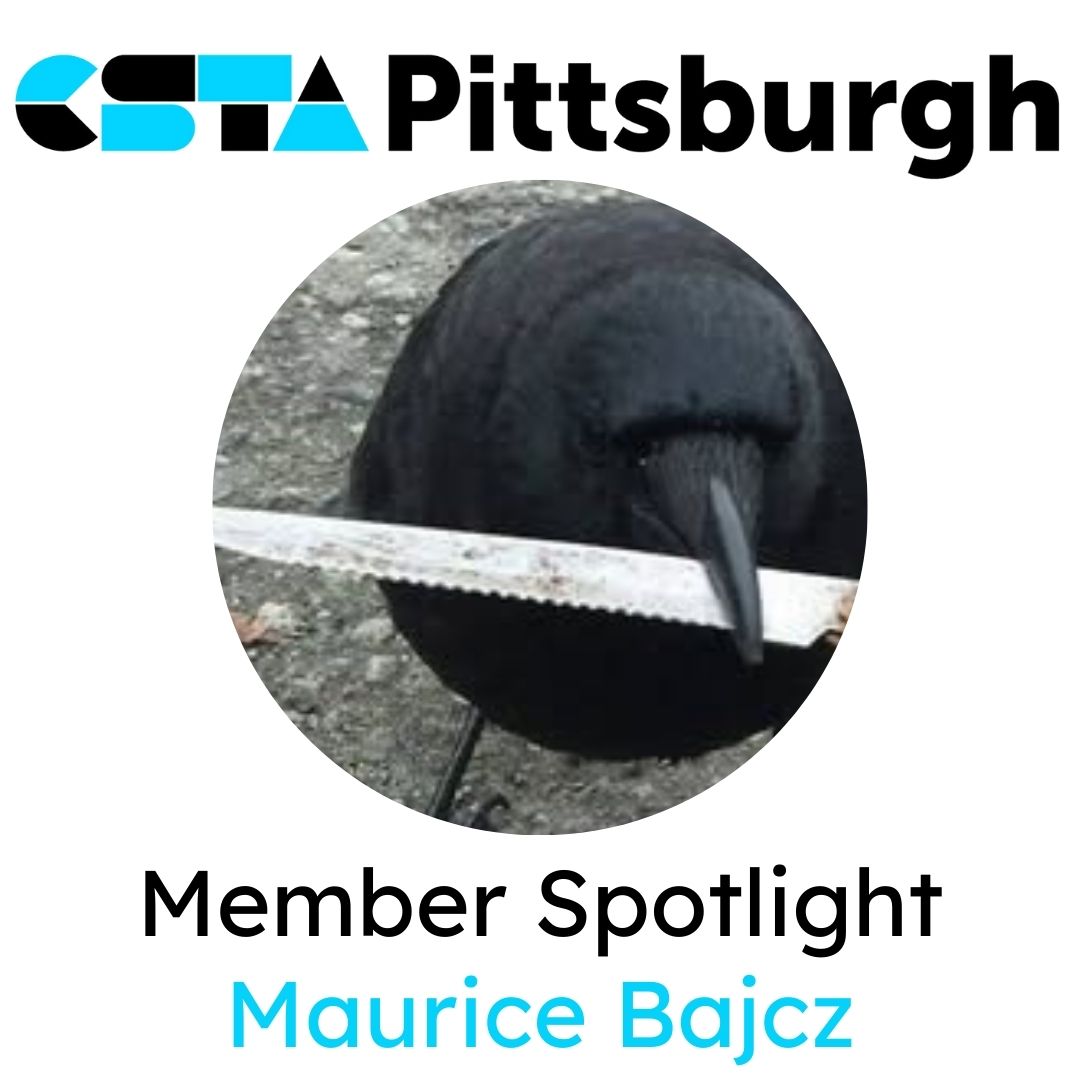 cstapittsburgh (@cstapittsburgh) on Twitter photo #CSTAPitt #MemberSpotlight 🌟 Let’s celebrate Maurice's classroom adventures! 🎉 This year, he's transforming AP CS A projects into creative tasks. As he embarks on teaching Cybersecurity this Spring, let's wish him luck! 🍀 Thanks for being a member of our chapter! #CSTA #EdTech #CSTAPitt #MemberSpotlight 🌟 Let’s celebrate Maurice's classroom adventures! 🎉 This year, he's transforming AP CS A projects into creative tasks. As he embarks on teaching Cybersecurity this Spring, let's wish him luck! 🍀 Thanks for being a member of our chapter! #CSTA #EdTech