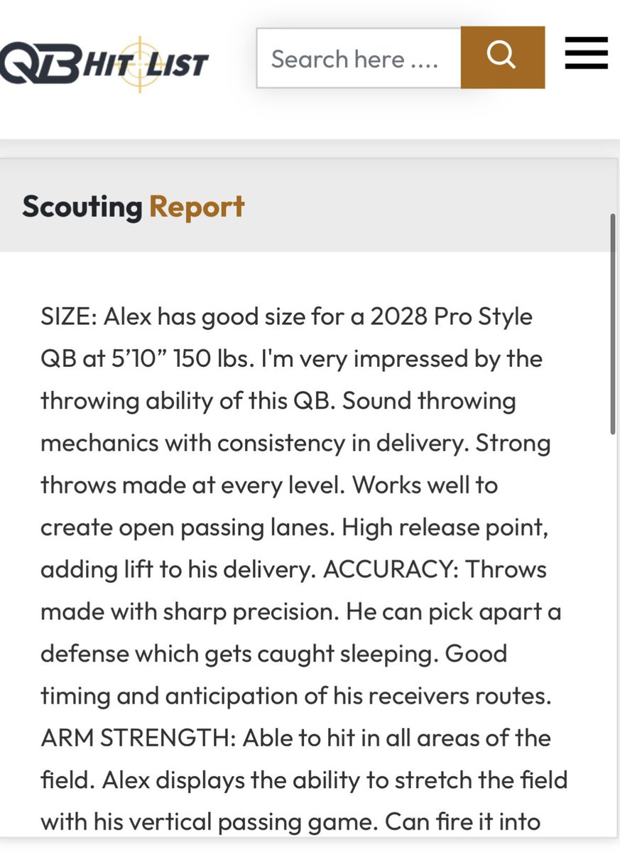QBHitList's tweet photo. Welcome to the largest QB fraternity in the country‼️
@QBHitList Premium ‘28 QB @Alex_SmithQB Westwood Hs(TX)
👀Check out his profile/film/evaluation:
⏩️⏩️⏩️ https://t.co/0kvHESOvkt
#GetNoticed
#GetOffered https://t.co/7KhYlUWgh5